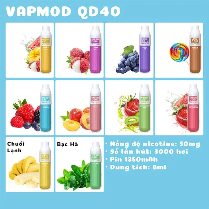 Meshing QD40 3000 Puffs Disposable Vape Wholesale suppliers